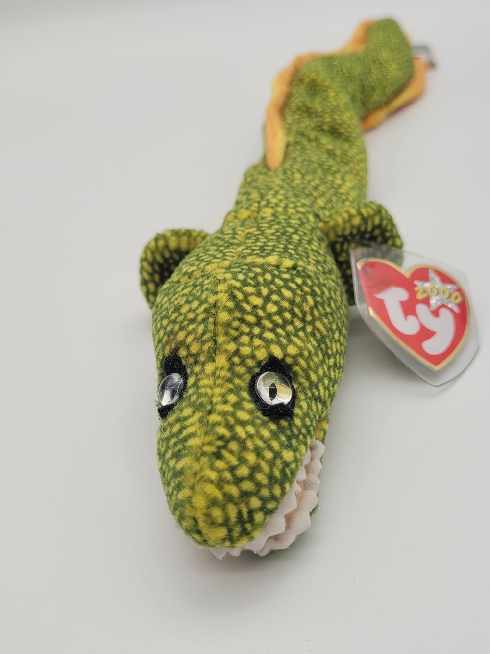 Ty 2000 Morrie Green and Yellow Plush